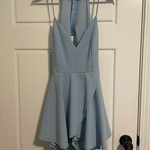 Windsor open back cut out romper dress